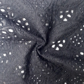 Tela brodery algodon-Importadora textil traberso