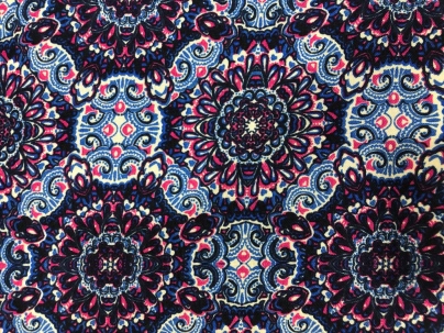 Tela tropical estampada-Importadora textil Traberso