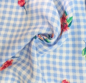 Tela fribrana estampada-Importadora textil Traberso
