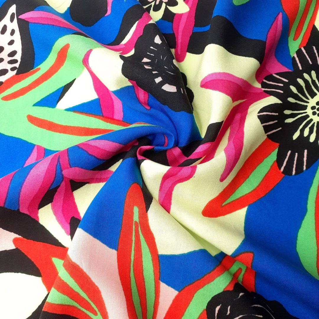 Tela poplin estampada- Importadora textil Traberso