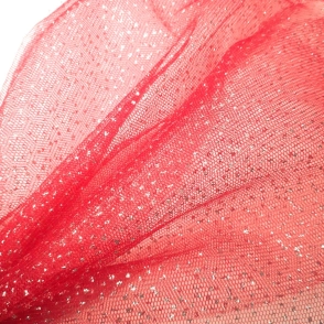 Tela tull con brillo-Importadora textil traberso