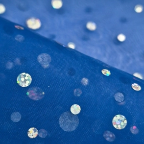 Tela organza holograma-Importadora textil traberso