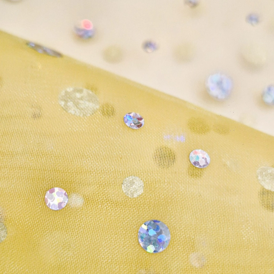 Tela organza holograma-Importadora textil traberso