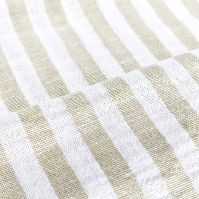 Tela lino rayado-Importadora textil