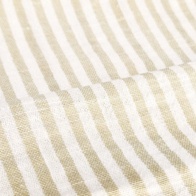 Tela lino rayado-Importadora textil
