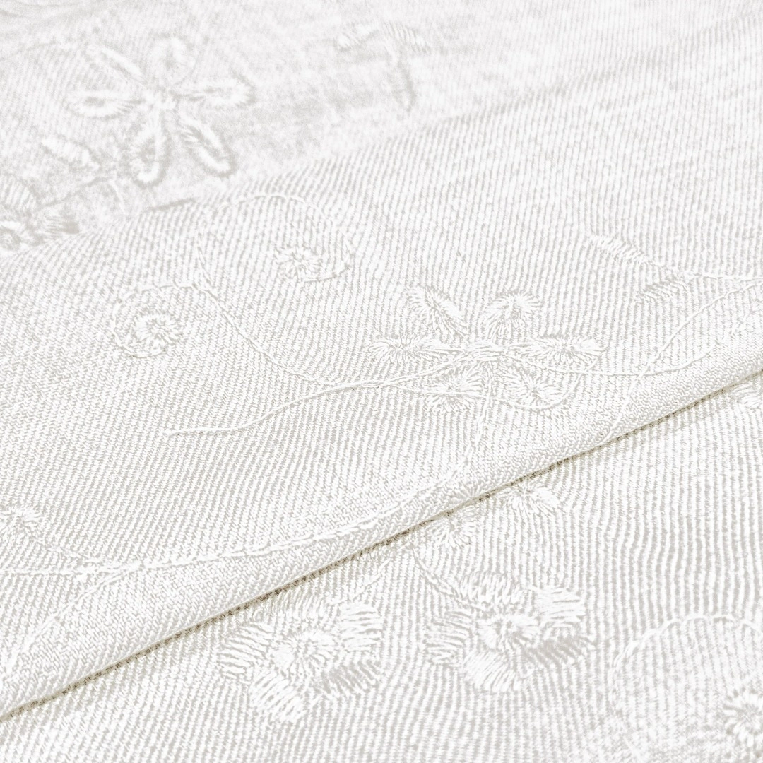 Tela Lino broderie-Importadora textil