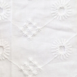 Tela Lino broderie-Importadora textil